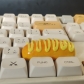 1pc Caterpillar Bread 1.5/1.75/2/2.25/2.75U Artisan Clay Food Keycaps MX for Mechanical Gaming Keyboard